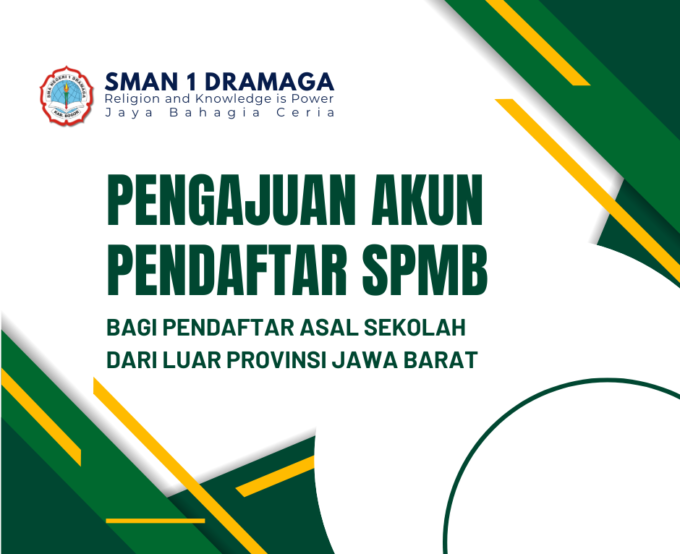 PENGAJUAN AKUN PENDAFTAR SPMB LUAR JABAR